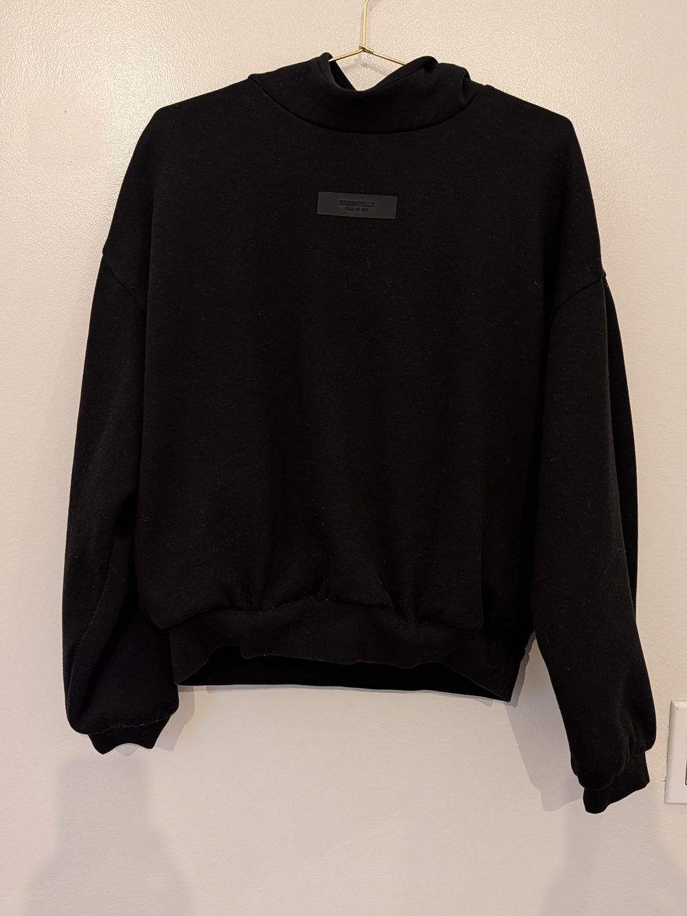 Fear of God Black Hoodie Sweatshirt